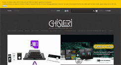 Desktop Screenshot of ghislerimusica.it